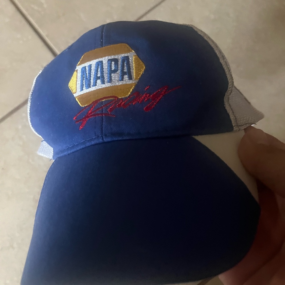 Chase Elliott Napa Racing Hat #9 Nascar Hendrick Motorsports Mesh Blue White Cap